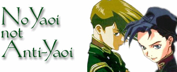 No Yaoi not Anti-Yaoi