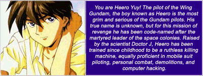 I'm Heero Yuy!